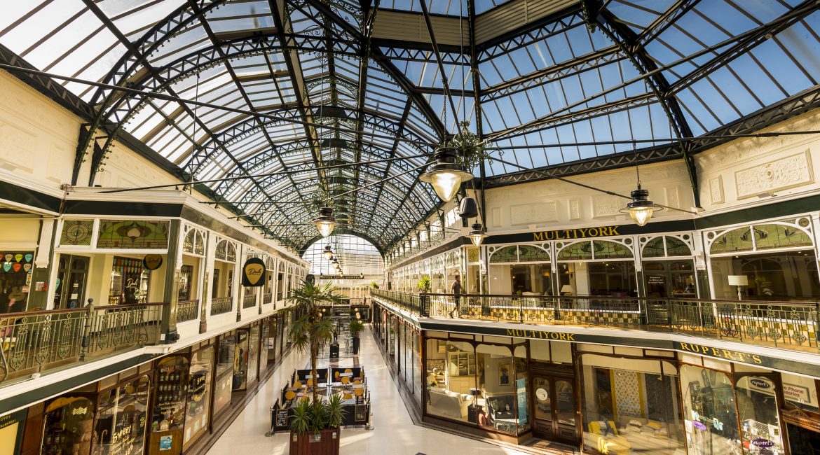 Wayfarers Arcade on Lord Street in Southport