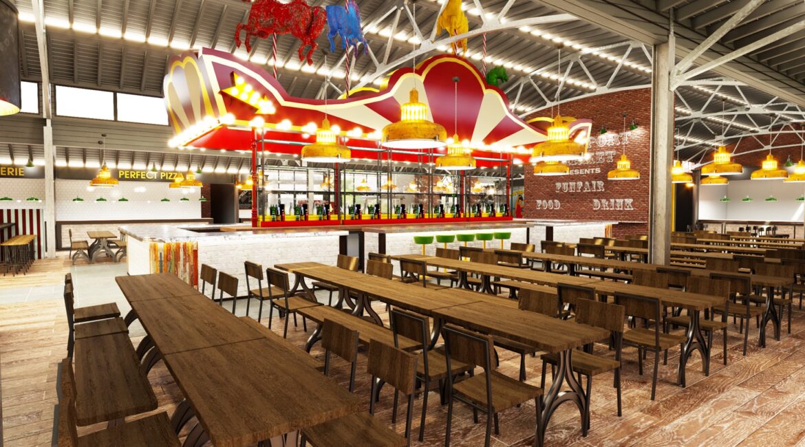 An artist's impression of how Southport Market will look