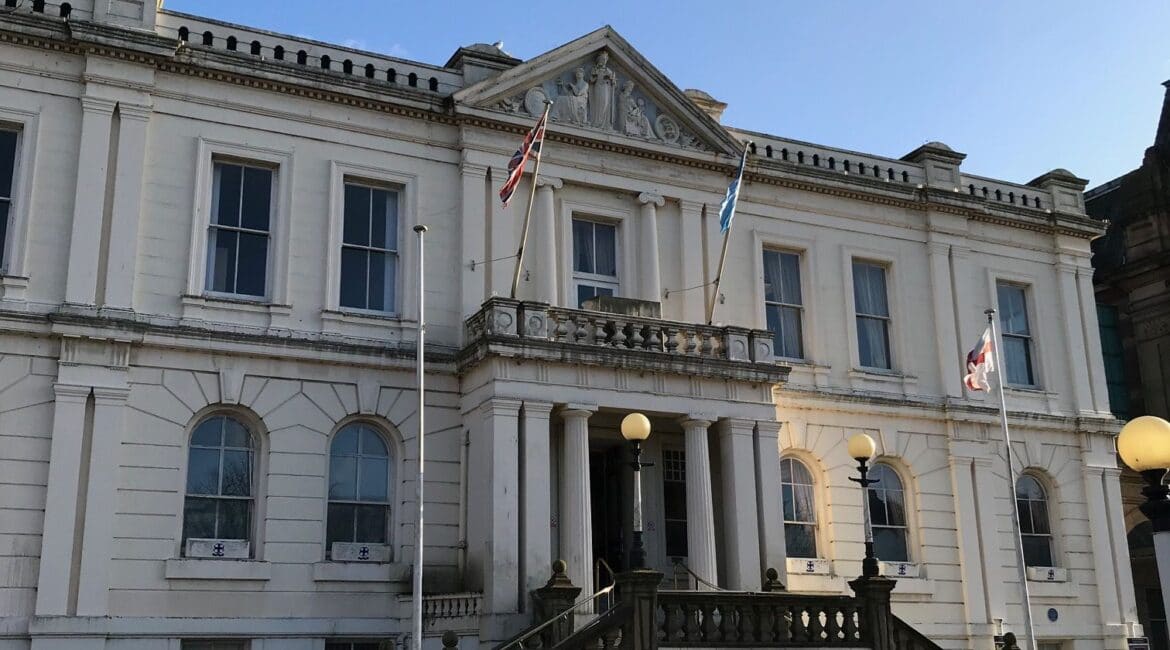 Southport Town Hall. Photo by Andrew Brown Media