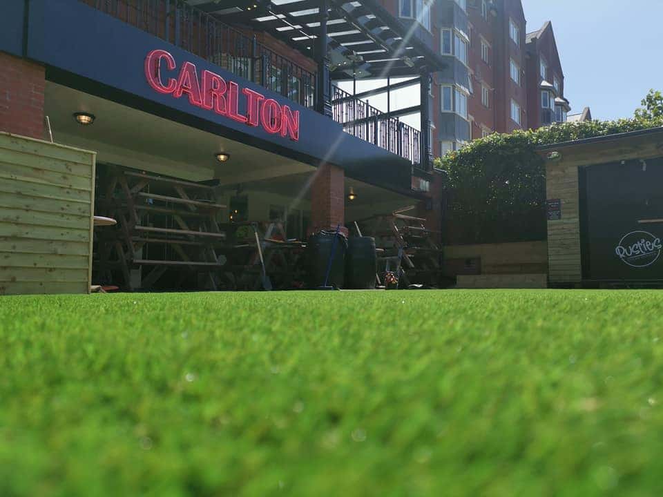 The Carlton bar on Lord Street in Southport