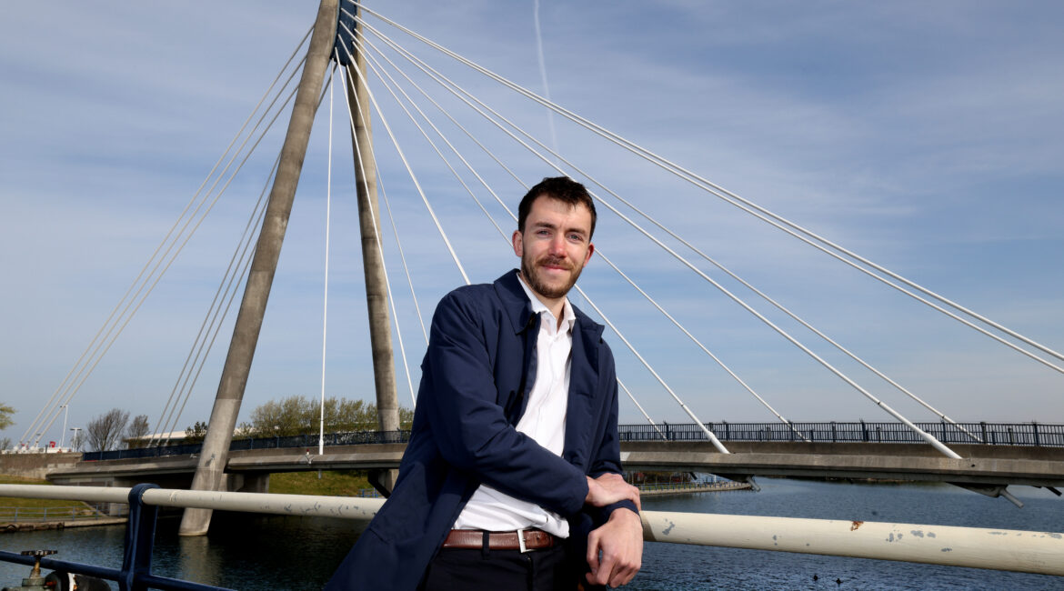 Southport BID Business Engagement Manager Luke Randles. Picture by Gareth Jones